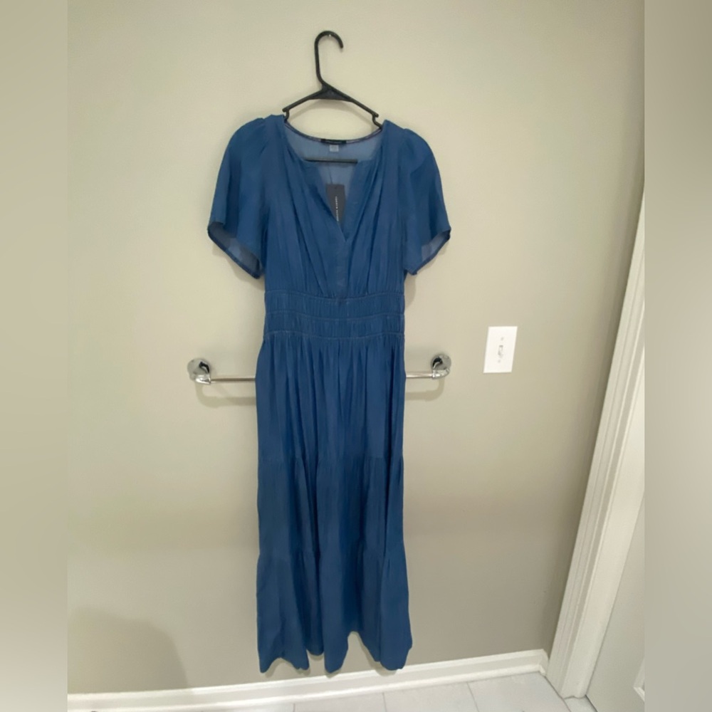 Tommy Hilfiger Elegant Blue Dress